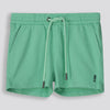 Girls Track Shorts Green