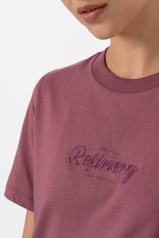 Slim Fit T-Shirt Purple