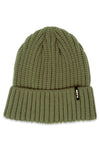 Ribbed Beanie Green