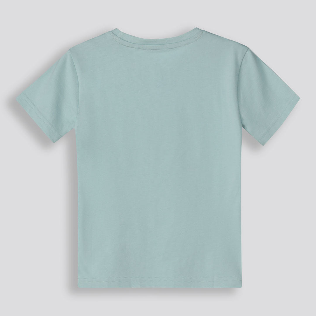 Boys Branded Tee Sage