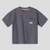 Boys Oversized Tee Charcoal