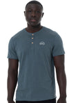 Henley T-Shirt Blue
