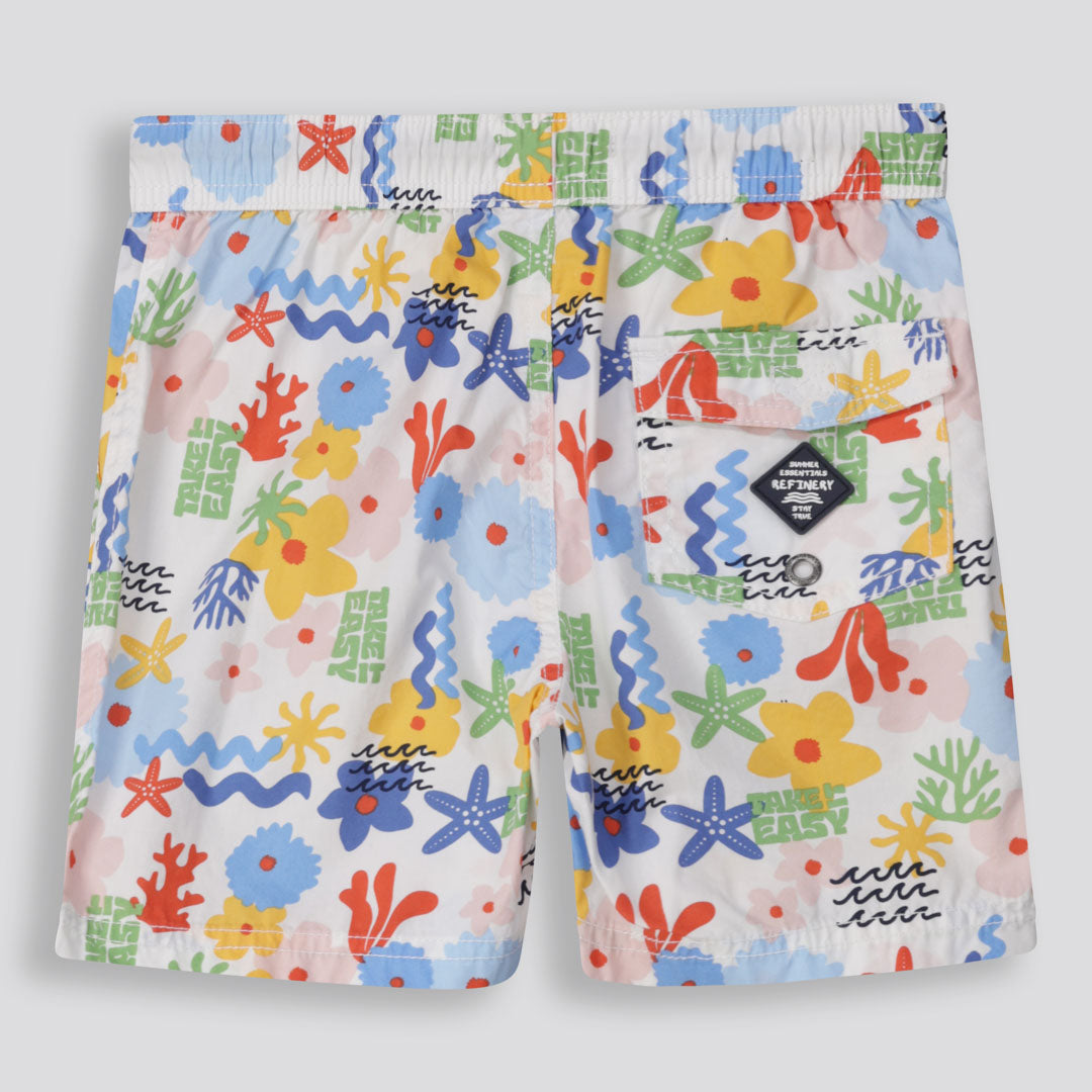 Boys Pool Shorts Multi