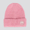 Girls Pink Speckle Beanie Light Pink