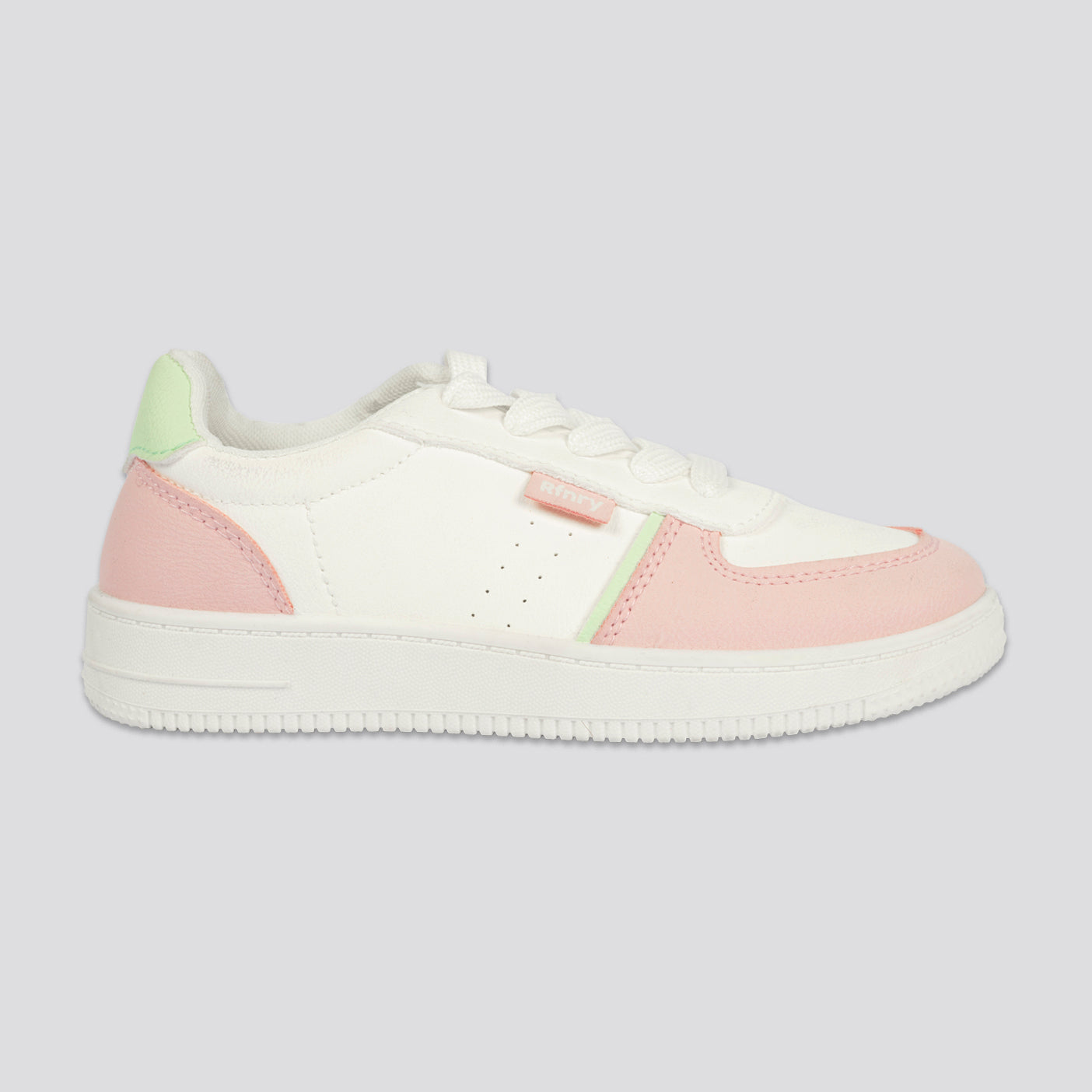 Girls Court Sneaker Optic White