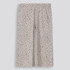 Girls Printed Pants Stone