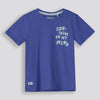 Boys Branded Tee Blue