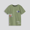 Boys Graphic Tee Chartreuse