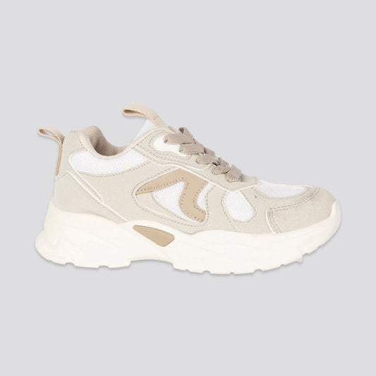 Girls Chunky Sneaker Beige