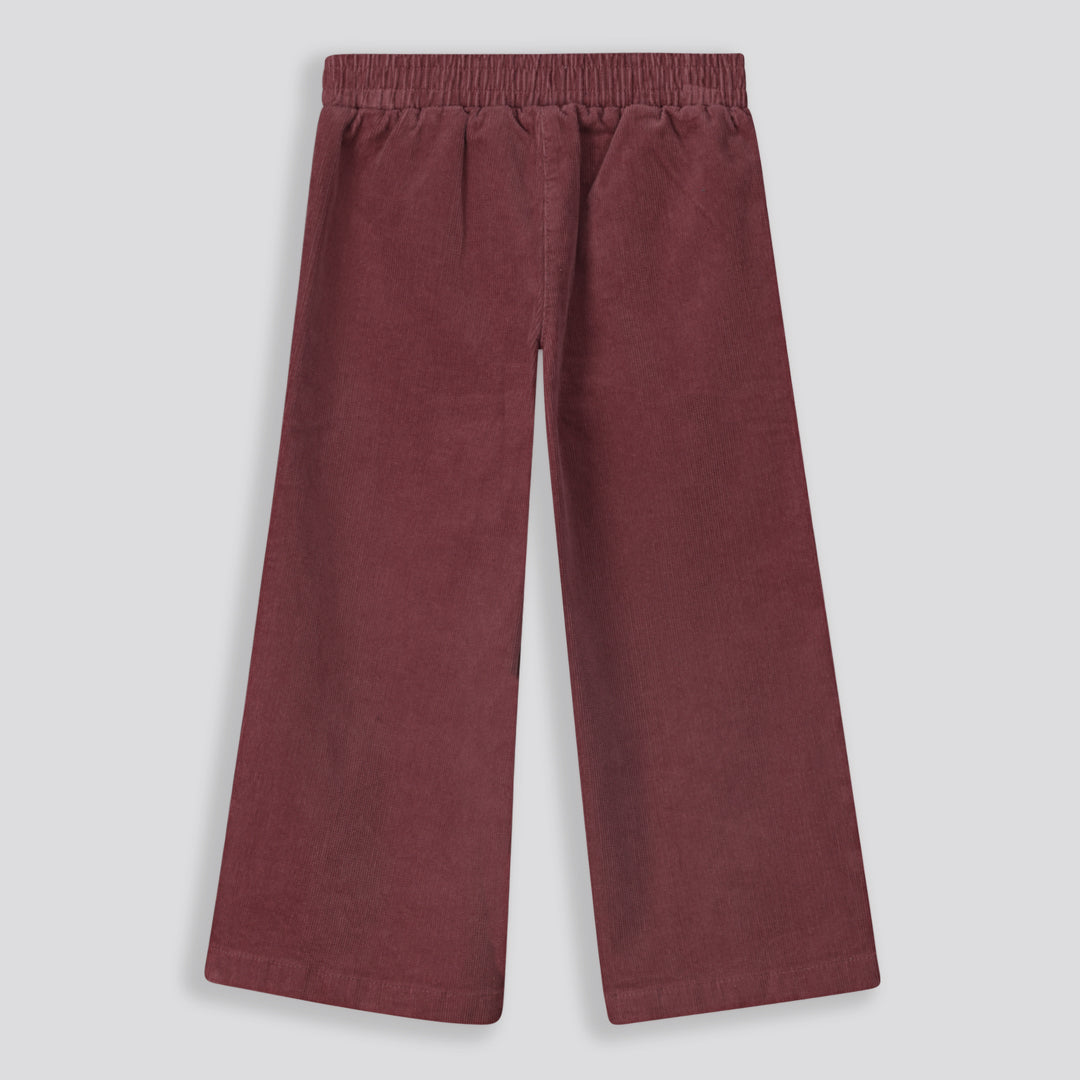 Girls Corduroy Pants Mauve