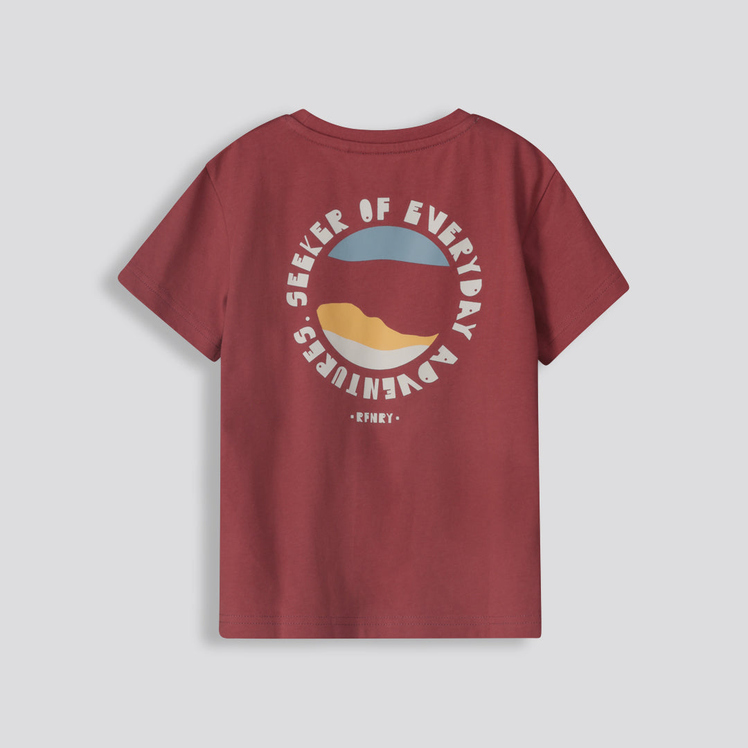 Boys Graphic Tee Rust