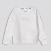 Girls Graphic Sweater Milk