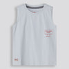 Boys Tanks Light Blue