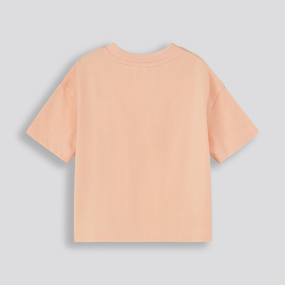 Girls Boxy Tee Yellow