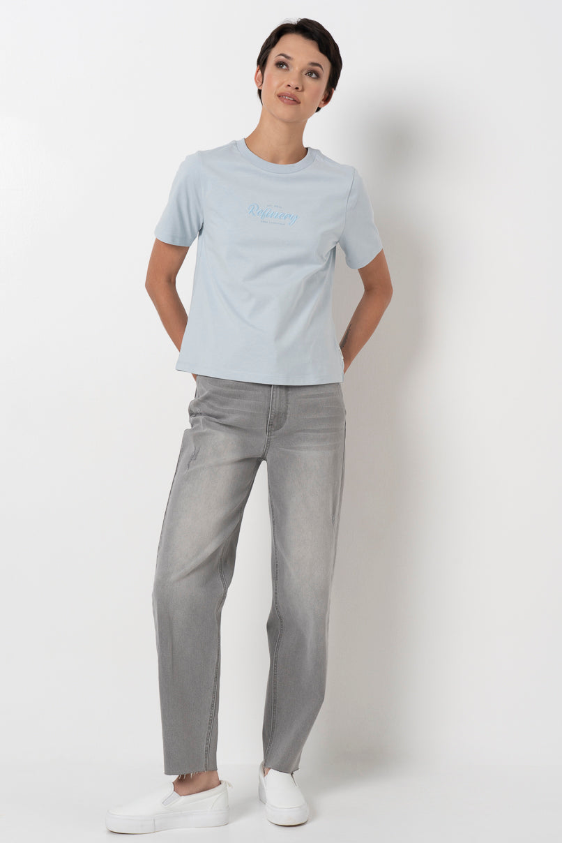 Slim Fit T-Shirt Light Blue