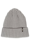 Ribbed Beanie Grey