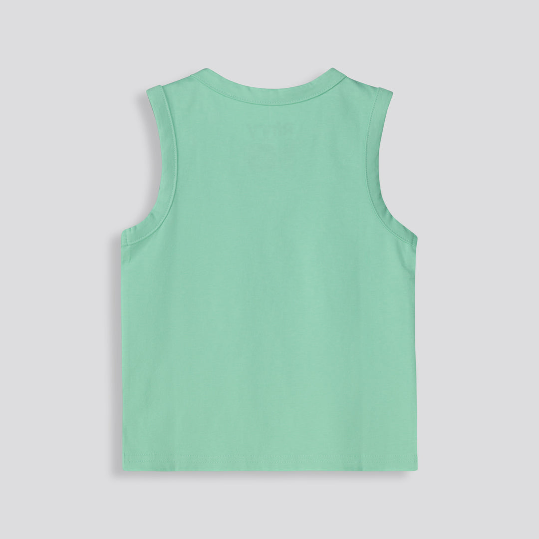 Girls Tank Top Green