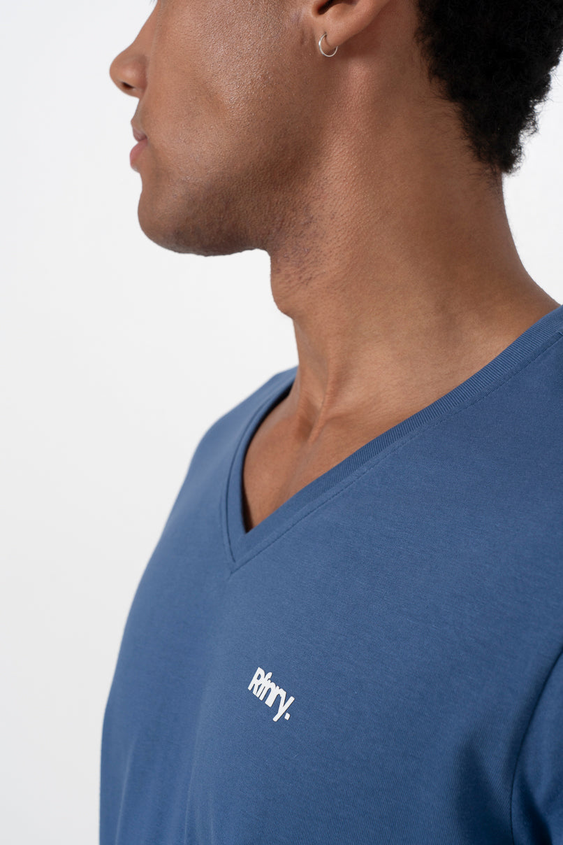 Branded T-Shirt Blue