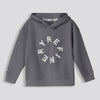 Kids Statement Hoodie Charcoal