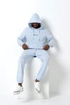 Relaxed Track Pants Light Blue