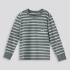 Boys Striped Long Sleeve Fatigue
