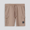 Boys Trackie Shorts Biscuit