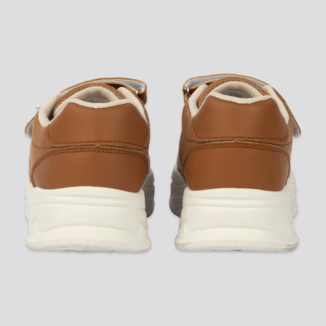 Boys Retro Sneaker Toffee