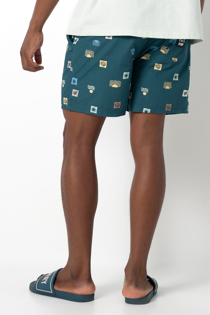 Pool Short Emerald