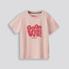 Boys Branded Tee Rose