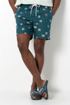 Pool Short Emerald