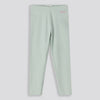Girls Ribbed Leggings Green