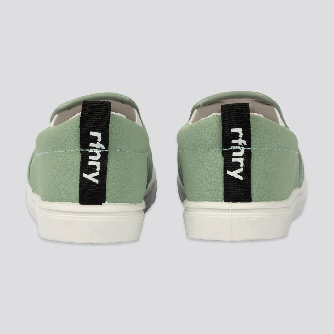 Girls Slip-On Sneakers Sage