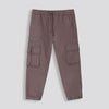 Boys Cargo Pants Brown