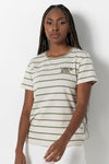Stripe T-Shirt Stone