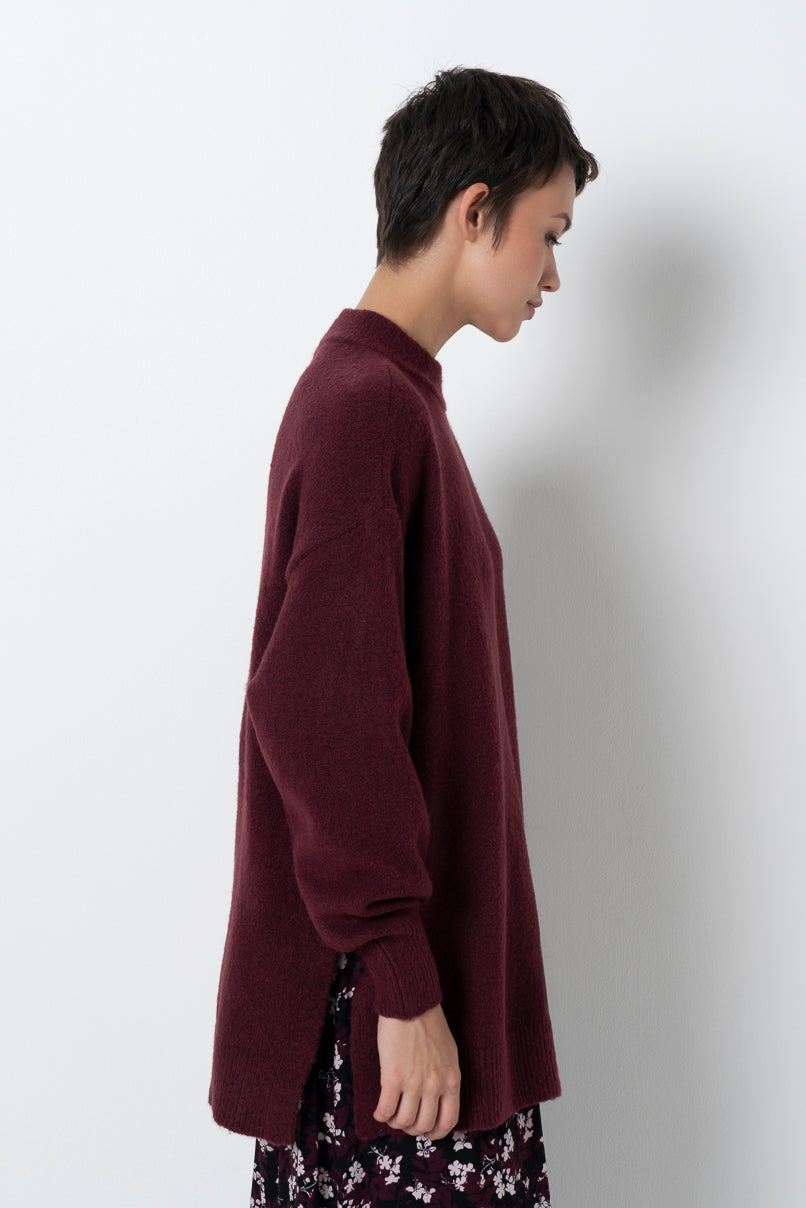 Long Jumper Burgundy