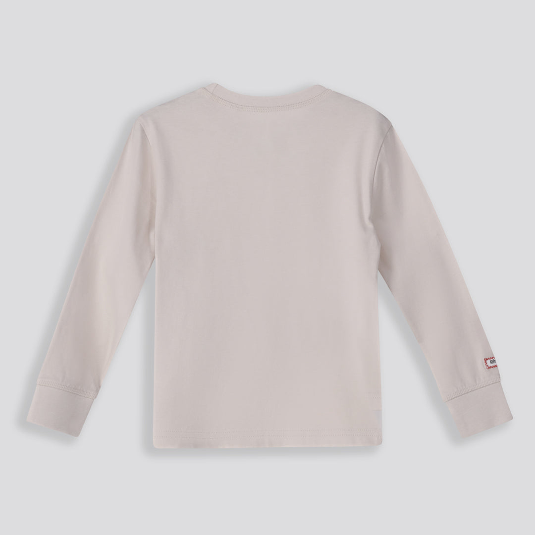 Boys Statement Long Sleeve Cement