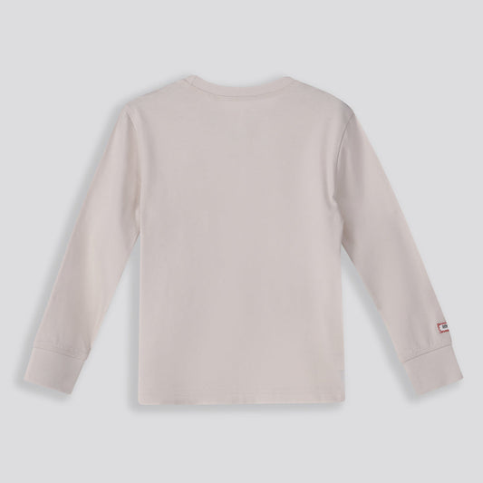 Boys Statement Long Sleeve Cement