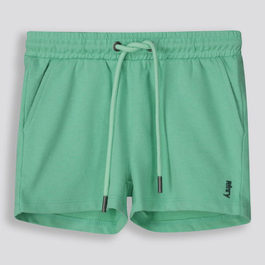 Girls Track Shorts Green