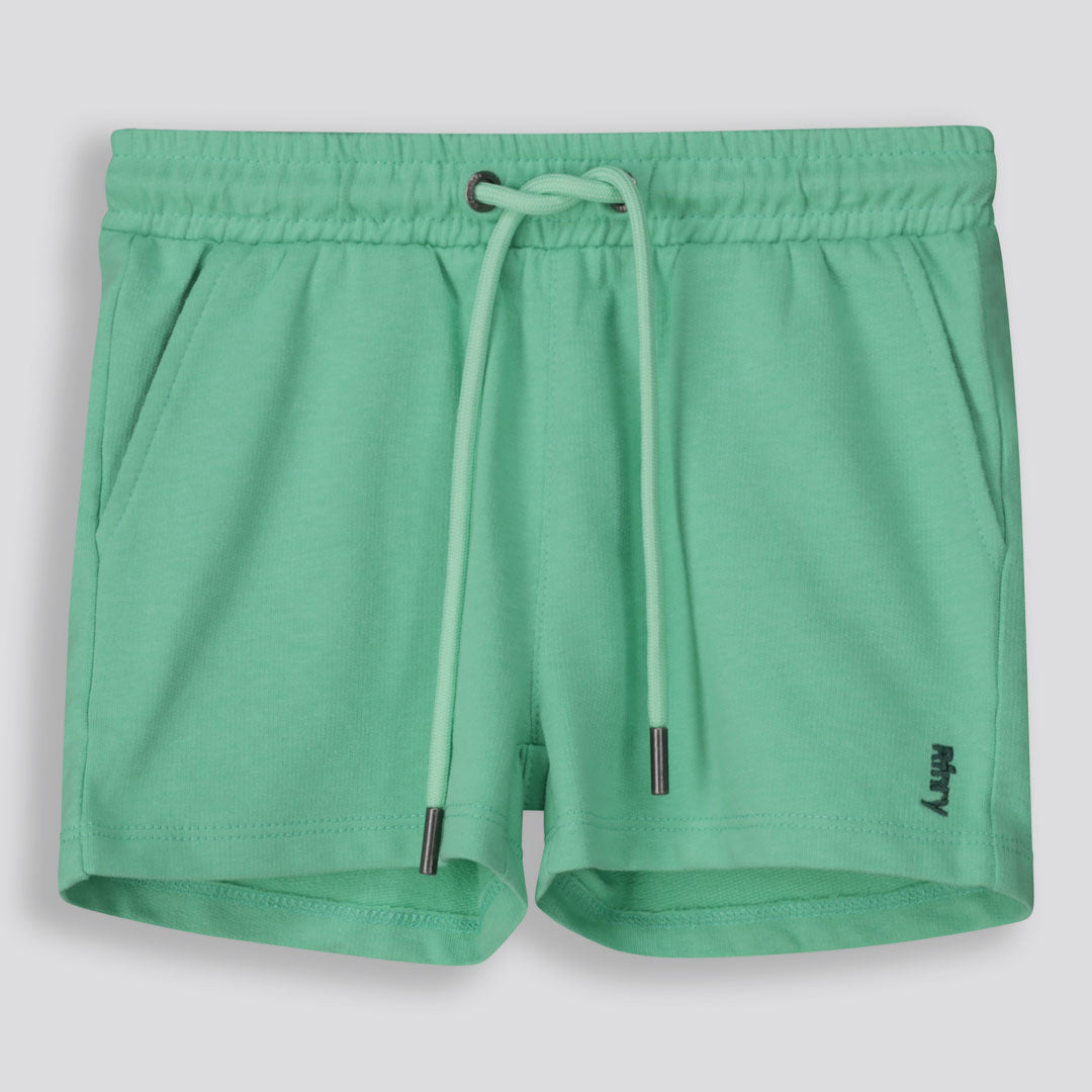 Girls Track Shorts Green