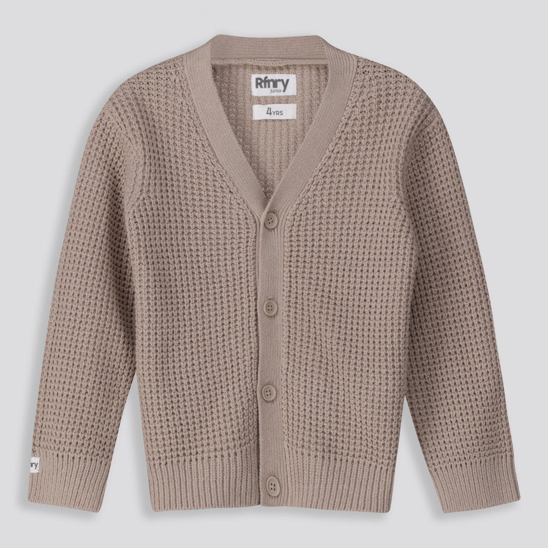 Boys Cardigan Biscuit