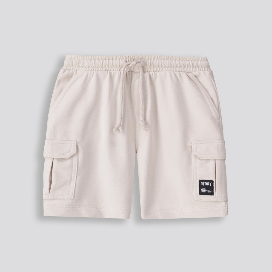Boys Trackie Shorts Cement