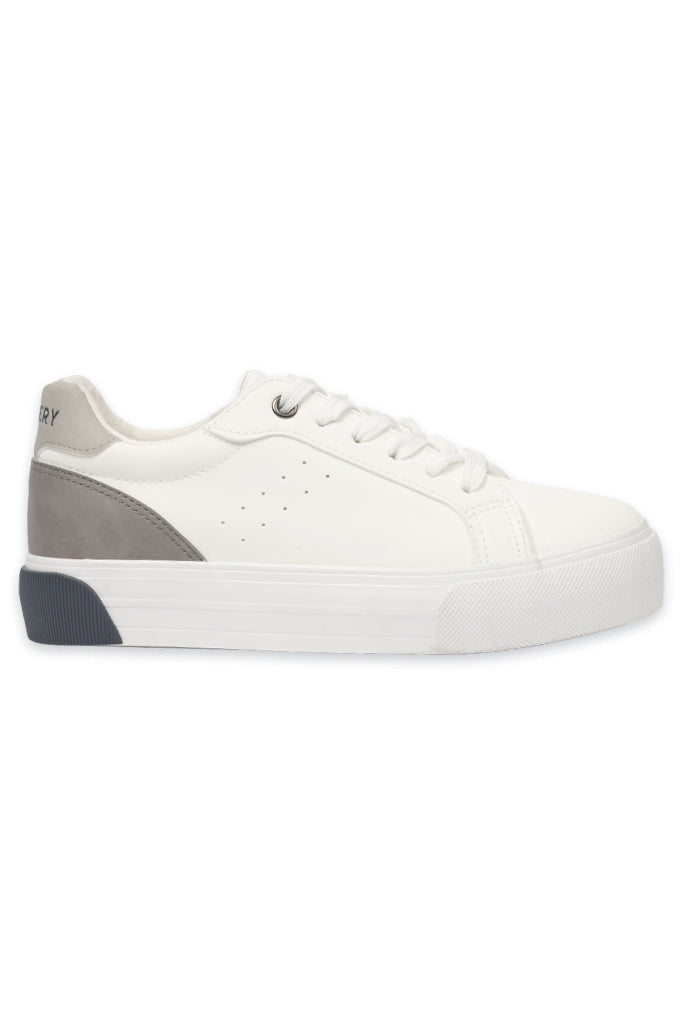 Lace Up Sneaker Grey