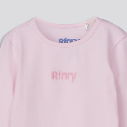 Girls Long Sleeve Tee Pink