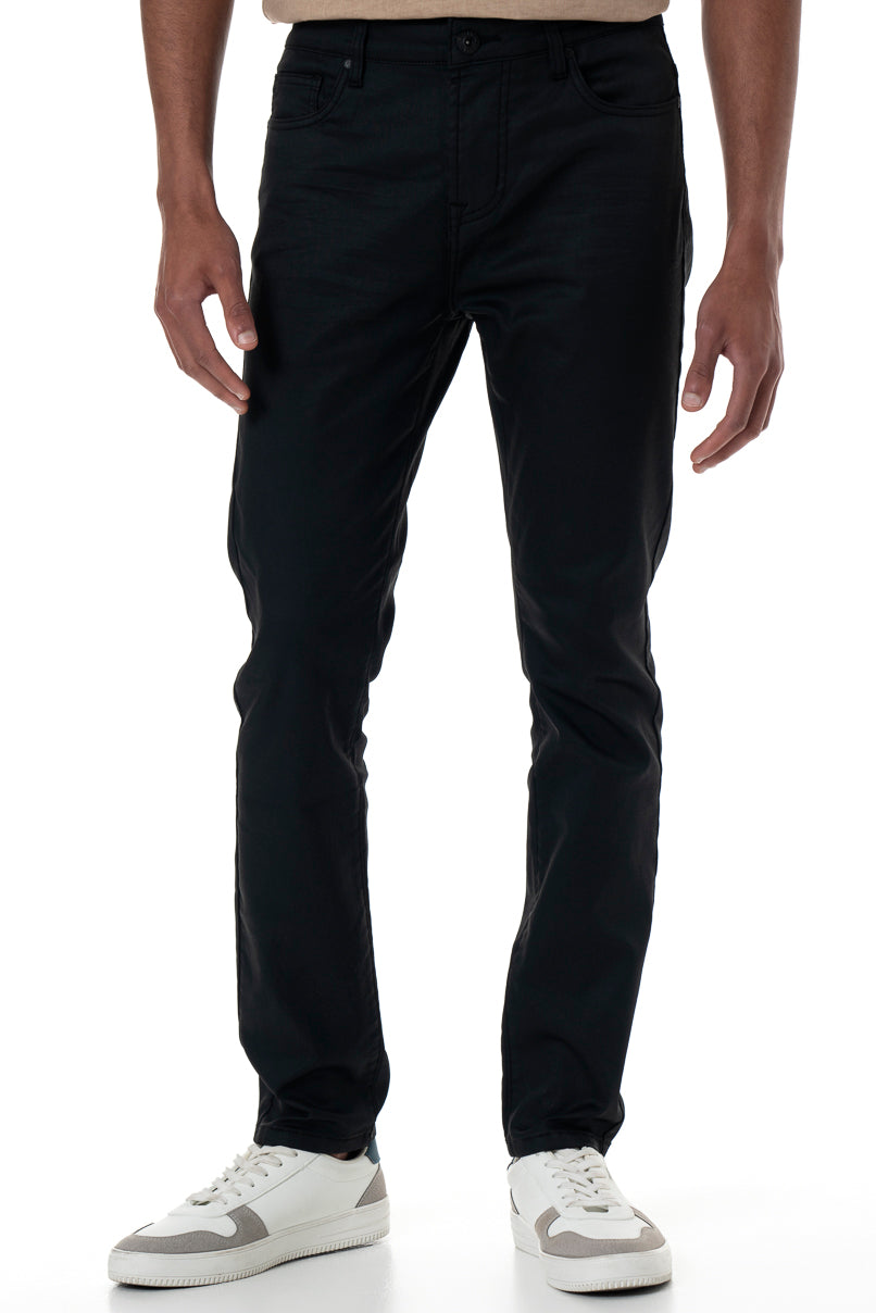 Rf02 Coated Skinny Jeans Black