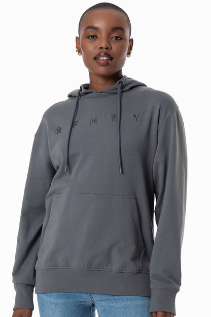 Branded Hoodie Charcoal