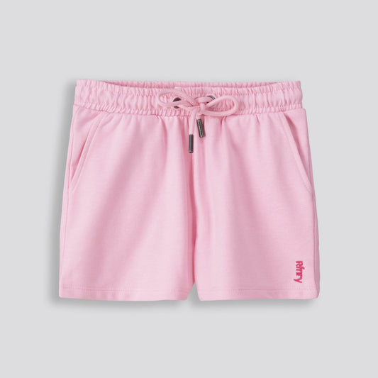 Girls Track Shorts Pink