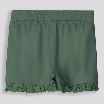 Girls Shorts Green