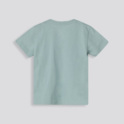 Boys Henley Tee Aqua