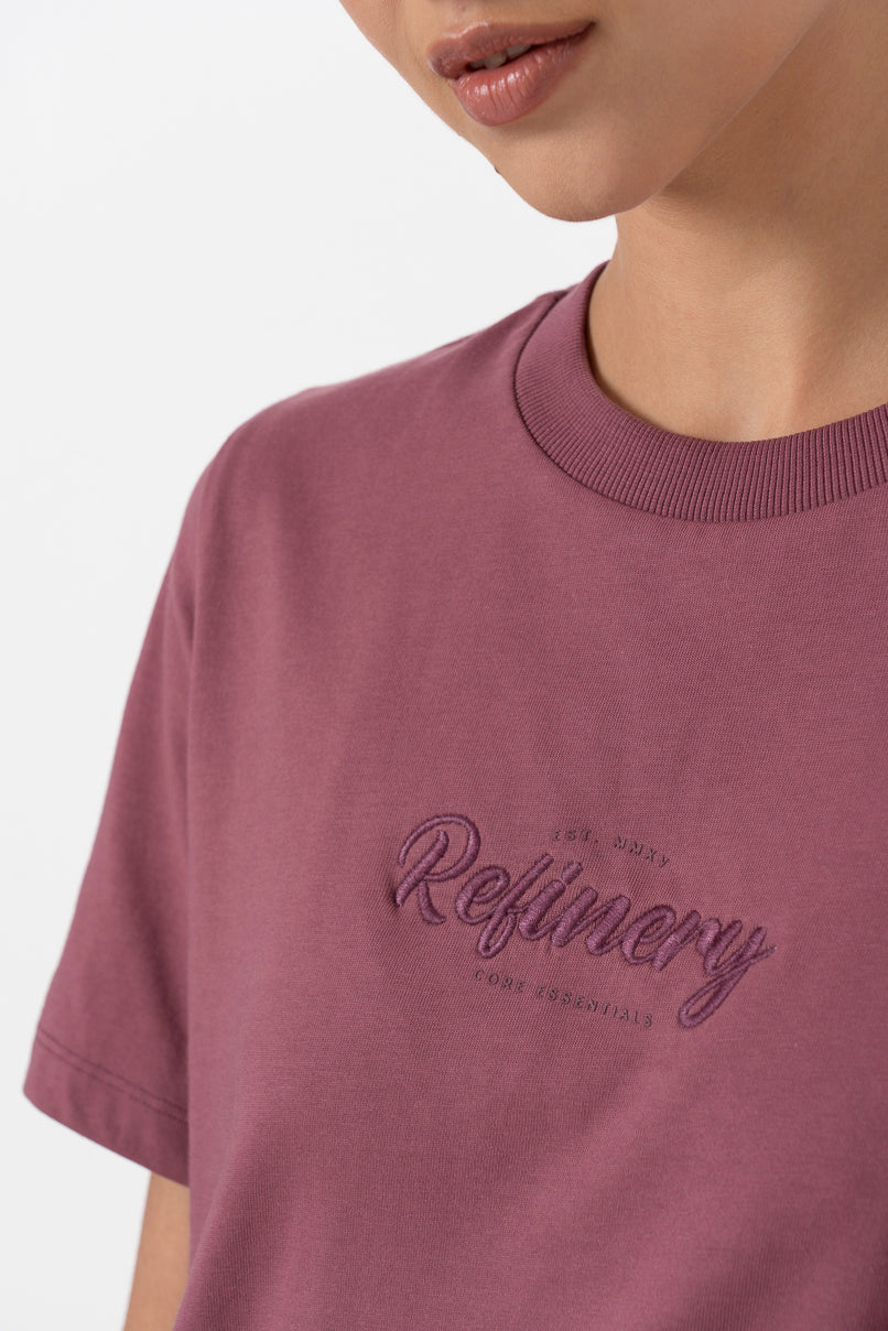Slim Fit T-Shirt Purple
