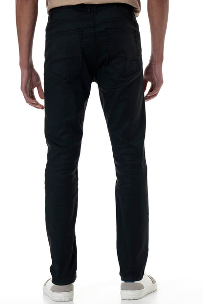 Rf02 Coated Skinny Jeans Black